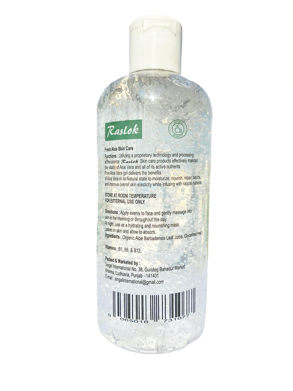 Raslok application on face demonstrating gentle massage and instant lightweight hydration