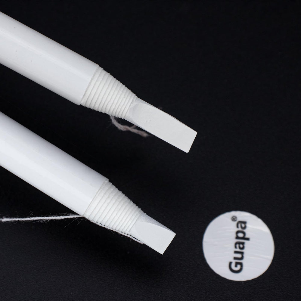Rasmet peel-off white mapping line on skin demonstrating easy removal and visibility