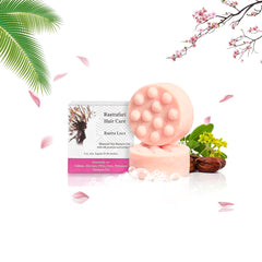Rasttafari front packaging of loc shampoo bar highlighting brand and clean formula benefits