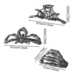 RAUIMOUR skeleton hand clip close-up highlighting textured detail and secure grip benefit
