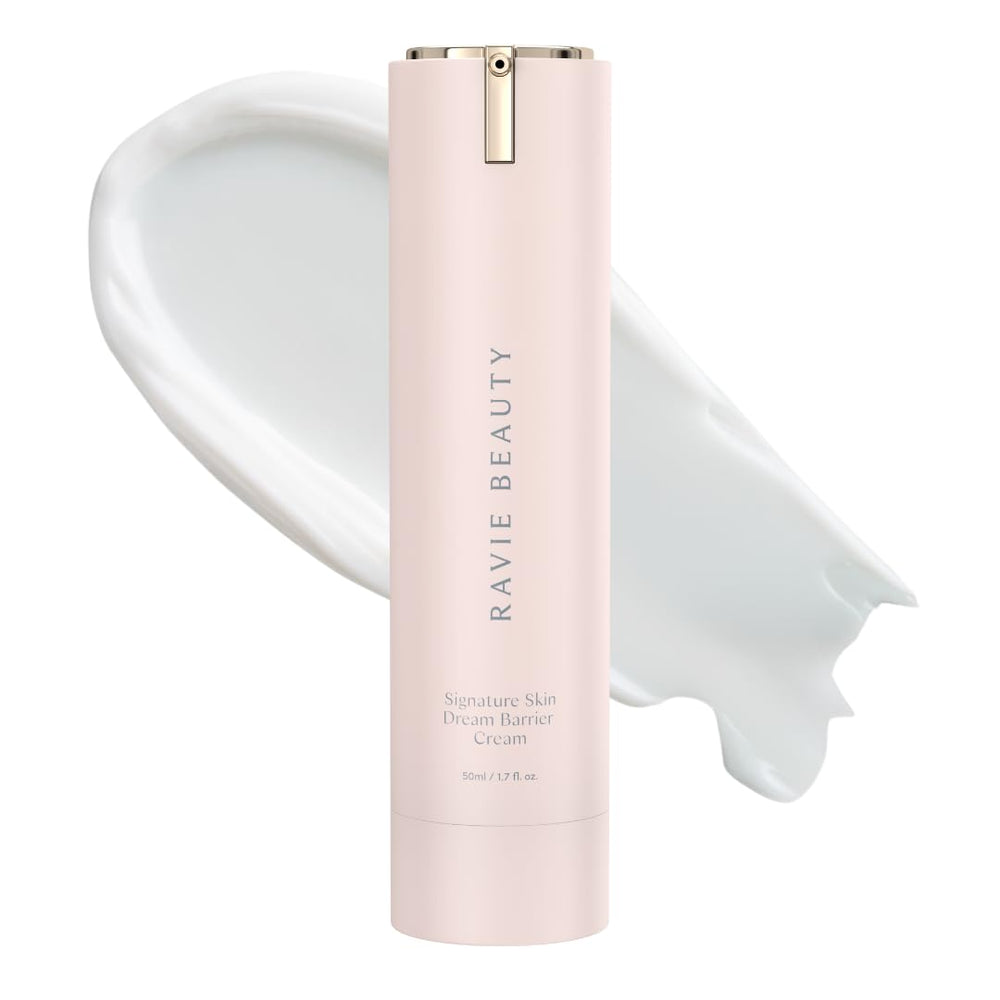 Ravie Beauty jar front view showing clean packaging and travel-friendly size benefit