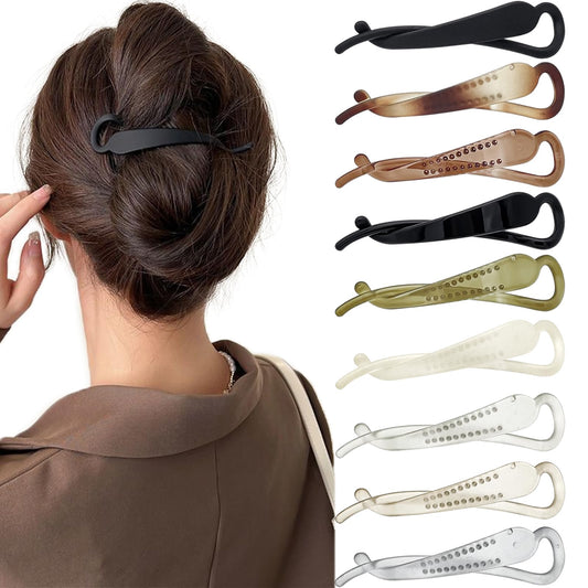 ravlzors flat front view showing clip shape and minimalist look