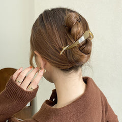 ravlzors lifestyle wearing showing stylish updo and convenience