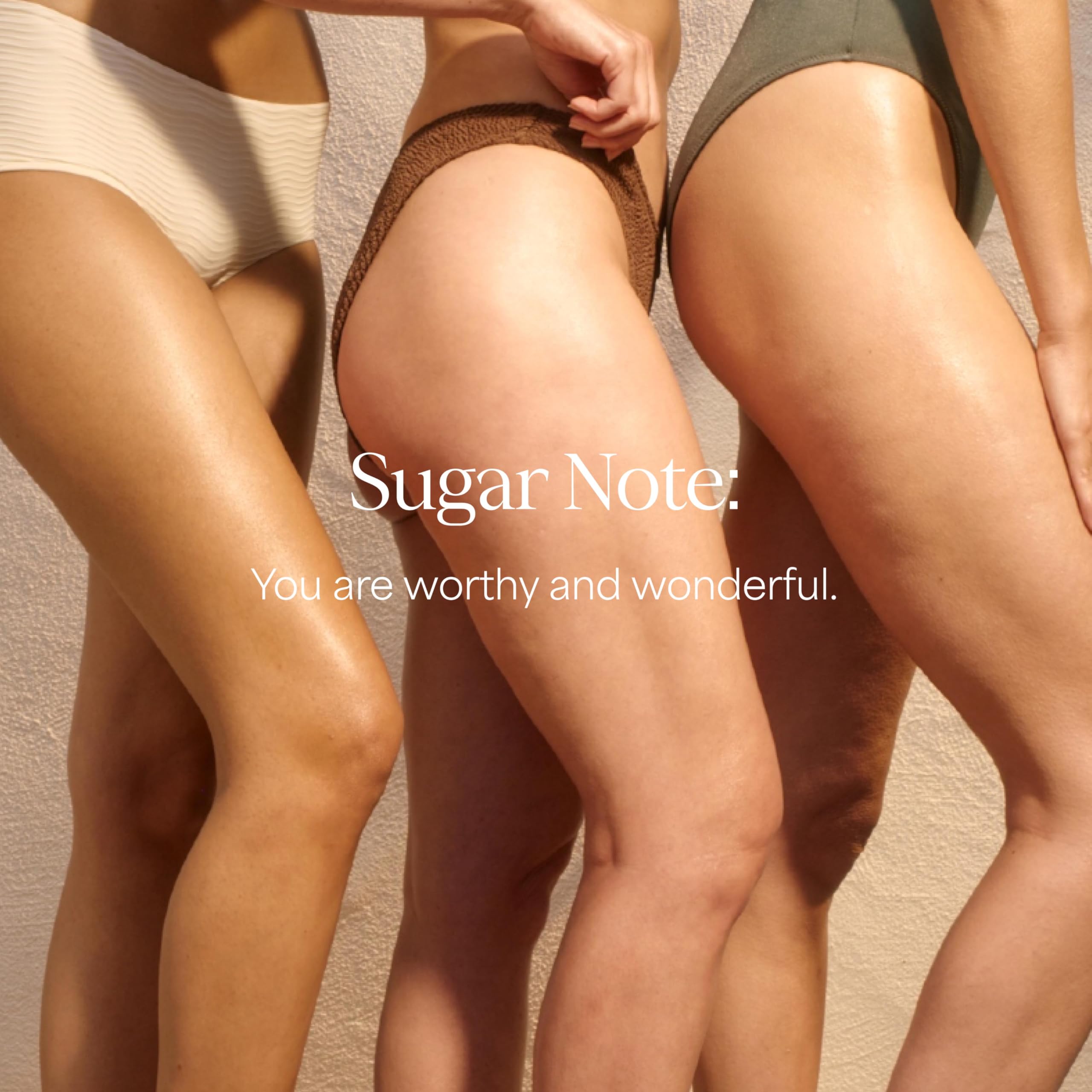 RAW SUGAR in-use in shower scene portraying calming scent and everyday routine