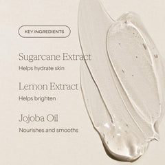 RAW SUGAR in-shower lifestyle shot conveying refreshing daily use