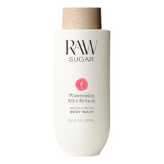 RAW SUGAR front packaging showing 20 fl oz bottle and bright label