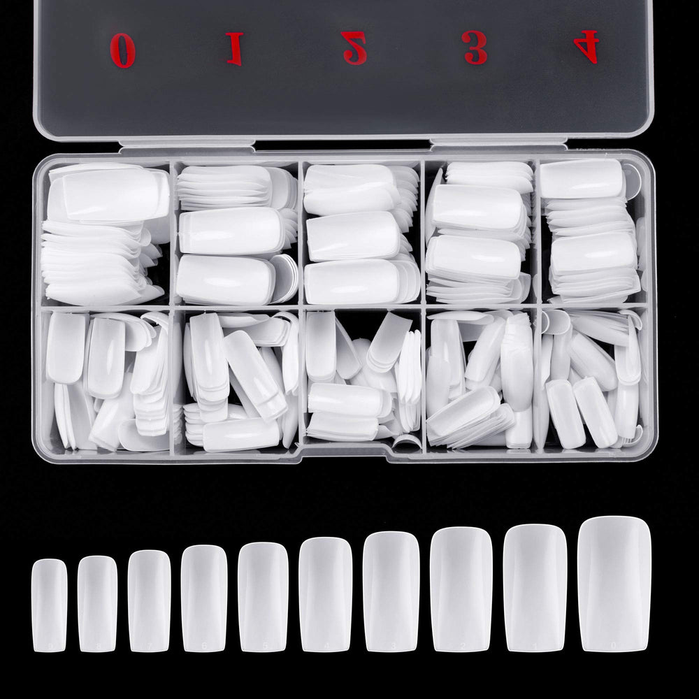 RayanWay front packaging showing 500 white tips and case, organized for fast use