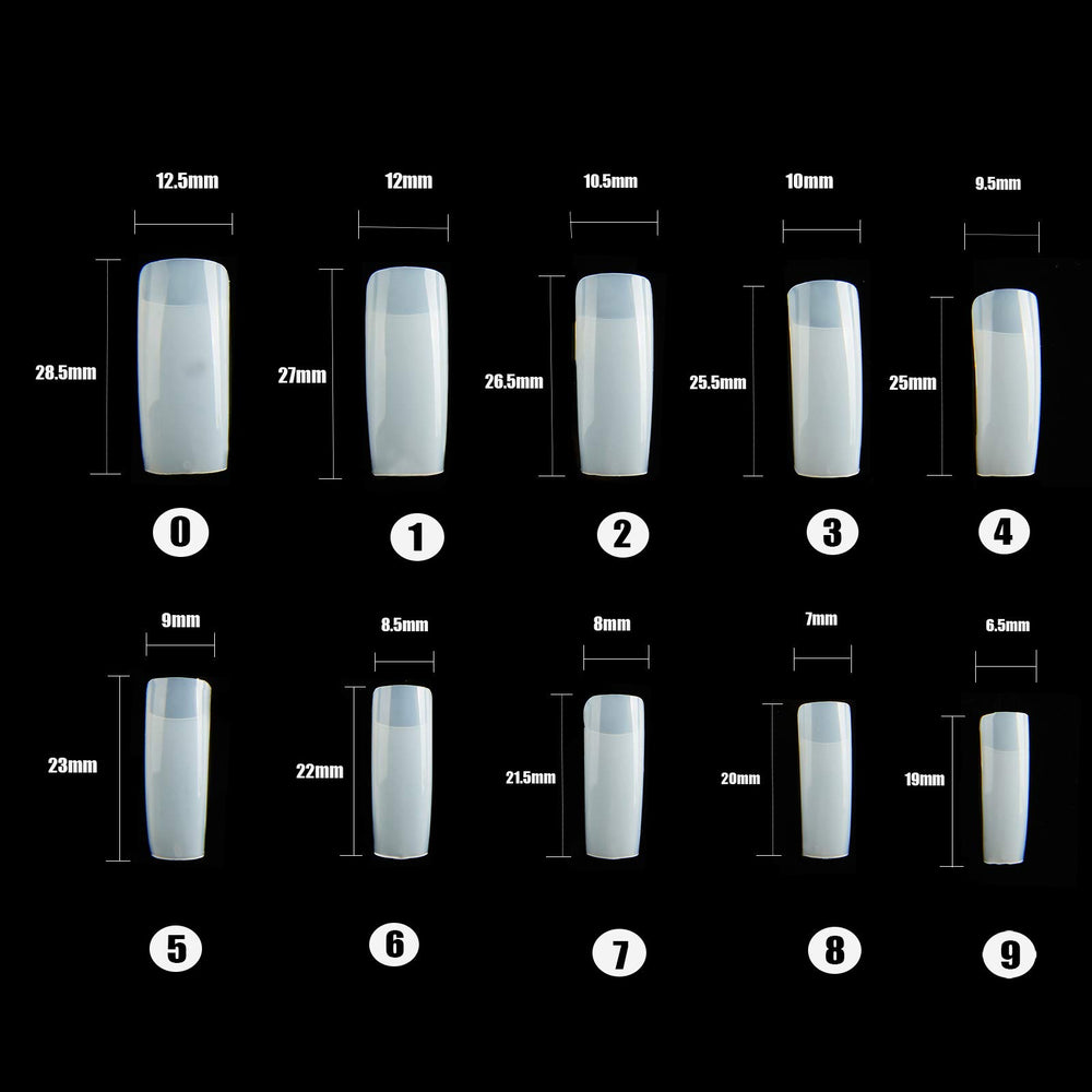 RayanWay labeled sizes displayed to match fingers for accurate fit benefit
