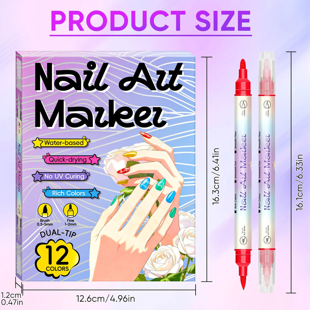 RAZET close-up of dual tips showing brush and fine tips for precision
