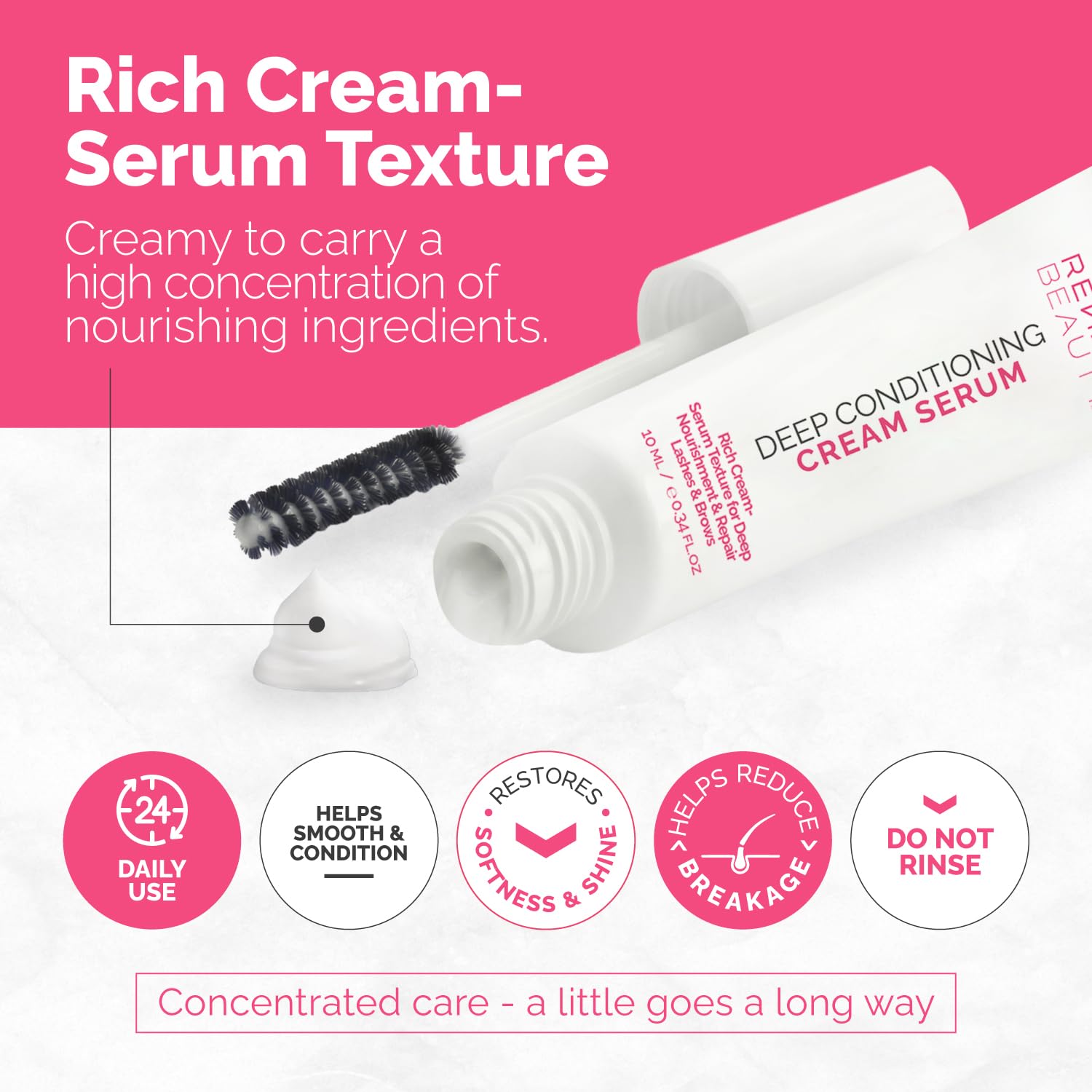 RB RENATA BEAUTY creamy texture close-up demonstrating rich conditioning
