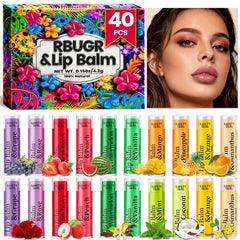 RBUGR front packaging showing full 40-pack and variety selection benefits