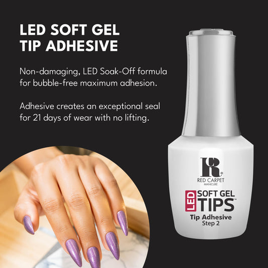 RC Red Carpet Manicure open bottle and precision nozzle for controlled application