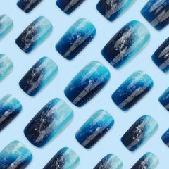 Rchovsam worn on a hand model showcasing polished salon look