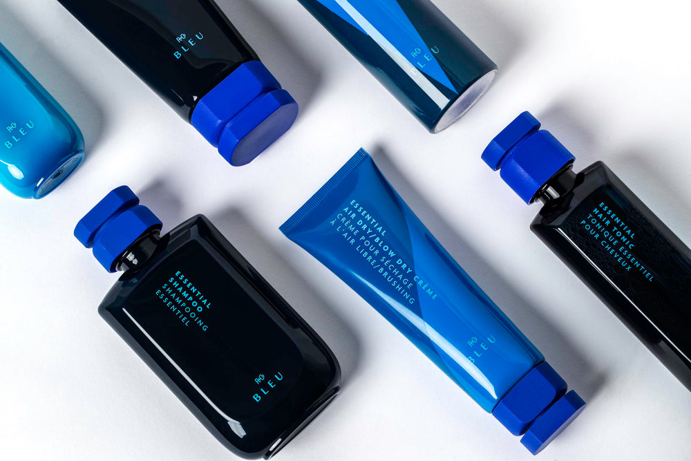 R+Co BLEU blow-dry result delivering sleek frizz-free shine