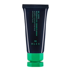 R+Co BLEU De Luxe mini front packaging showing brand and travel size benefit
