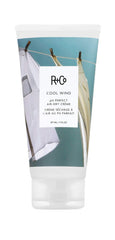 R+Co Cool Wind front packaging showing tube and product benefit of frizz control