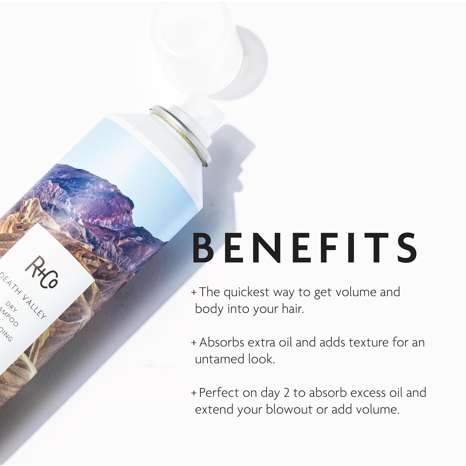 R+Co Death Valley aerosol nozzle detail highlighting precise spray control for targeted use