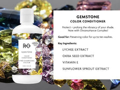 R+Co Gemstone conditioner creamy texture demonstrating hydration