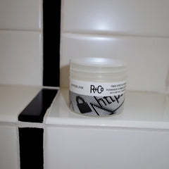 R+Co Hyperlink ingredients label close-up showing quinoa, pea protein, carrot benefits