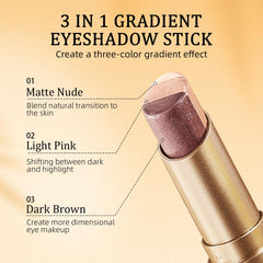 Re. Misoo swiped on eyelid demonstrating buildable shimmer and lasting finish