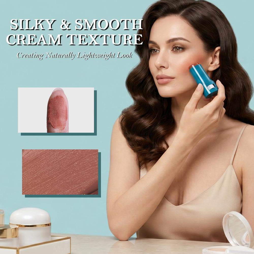 Re. Misoo swipe on lips showing tinted moisturizing finish and sun protection