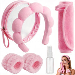 Real Perfection headband front view showing secure fit and neat hair control