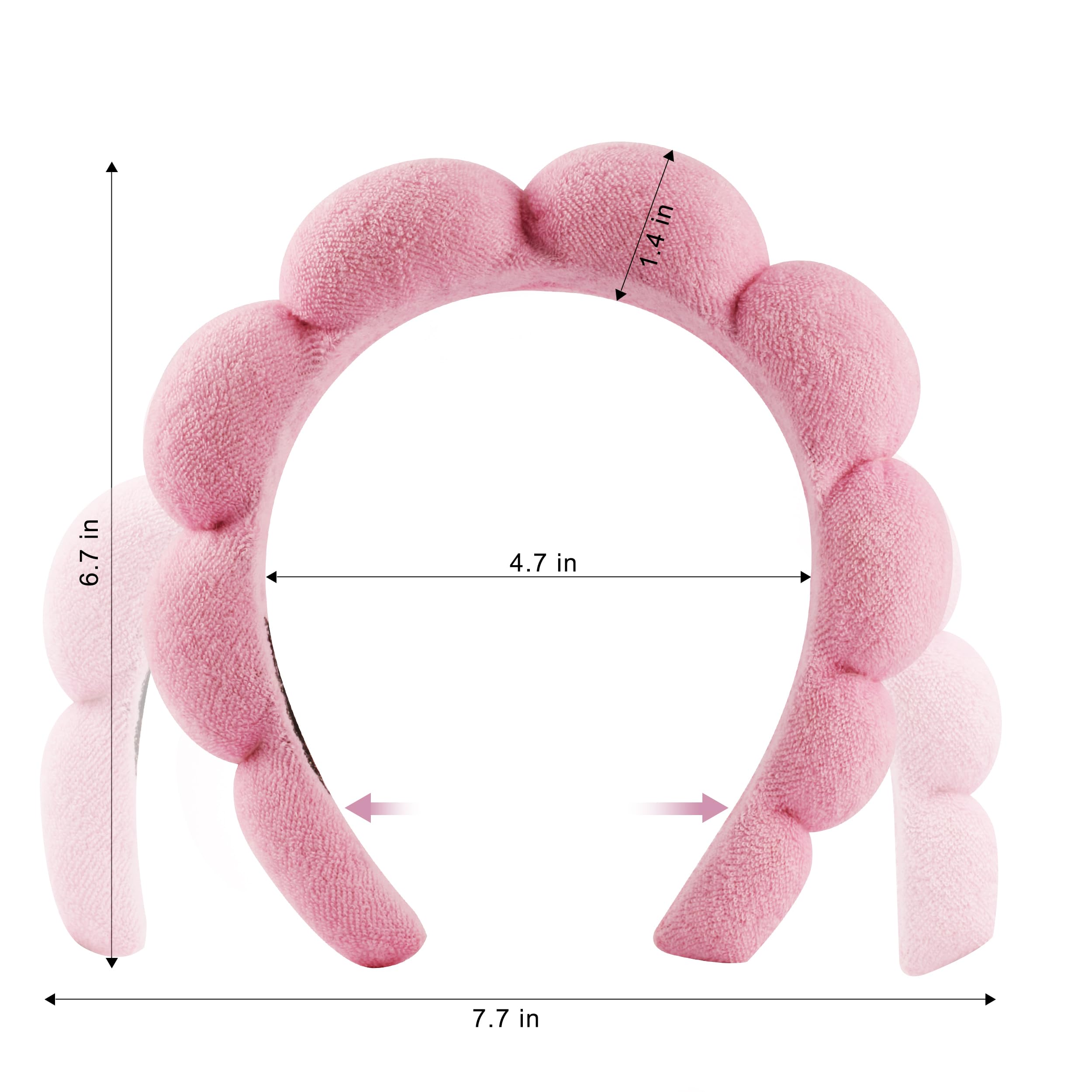 Real Perfection wristbands pair displayed absorbing water to protect sleeves