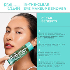 Real Techniques close-up of liquid texture highlighting gentle hydrating benefit