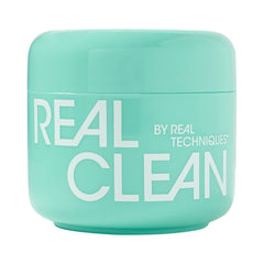 Real Techniques open jar revealing balm texture and smooth glide