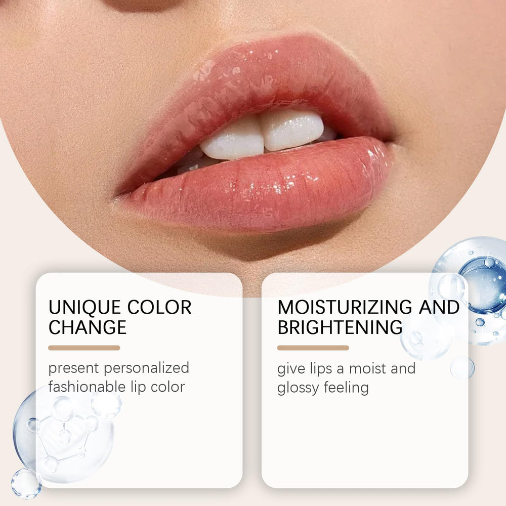 REATIFUL texture swipe on glossy surface showing moisturizing sheen