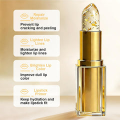 REATIFUL lipstick applied on lips demonstrating glossy natural look
