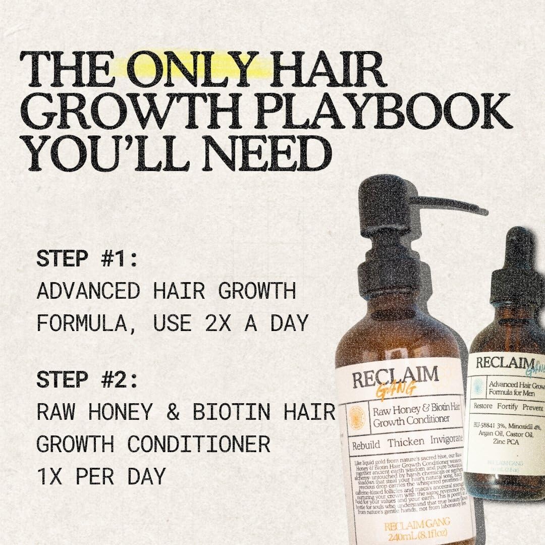 Reclaim Gang serum being applied to scalp demonstrating targeted application