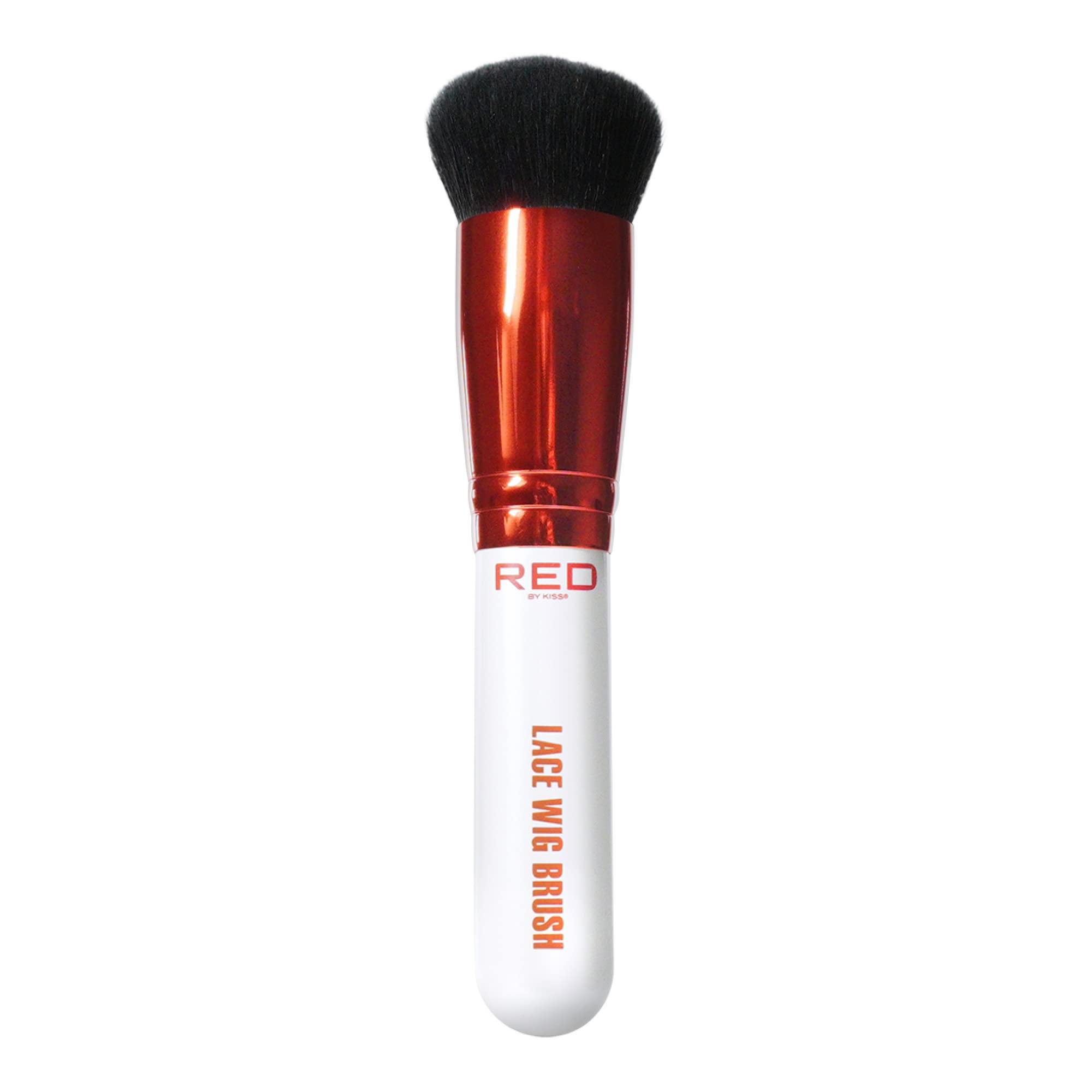 Red by Kiss application along lace hairline demonstrating natural-looking blend