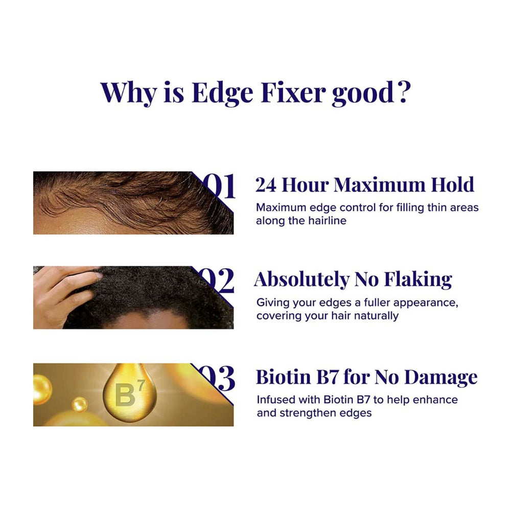 Red by Kiss ingredients label close-up showing Biotin B7 benefit