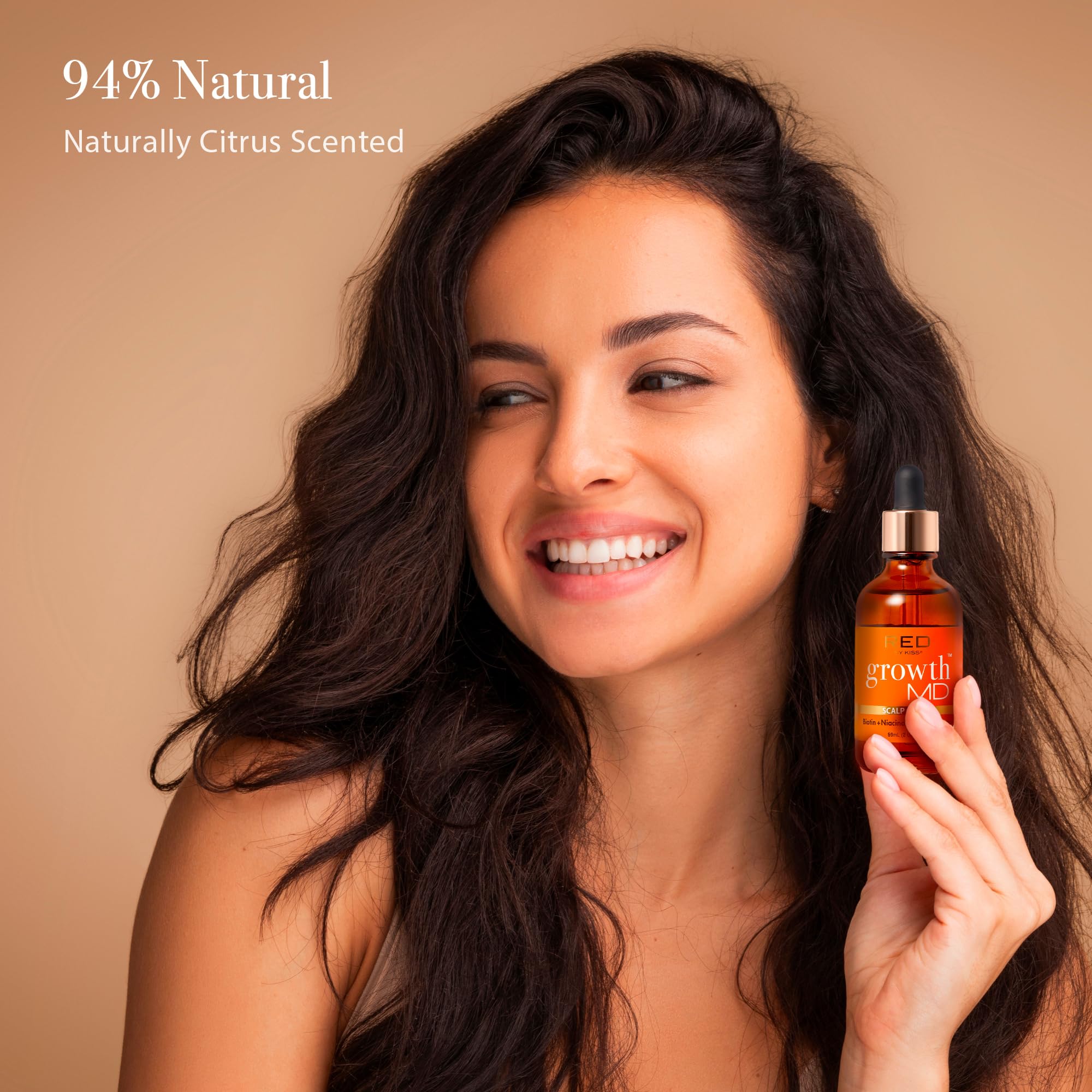 Red by Kiss lightweight serum texture on skin demonstrating quick absorption benefit