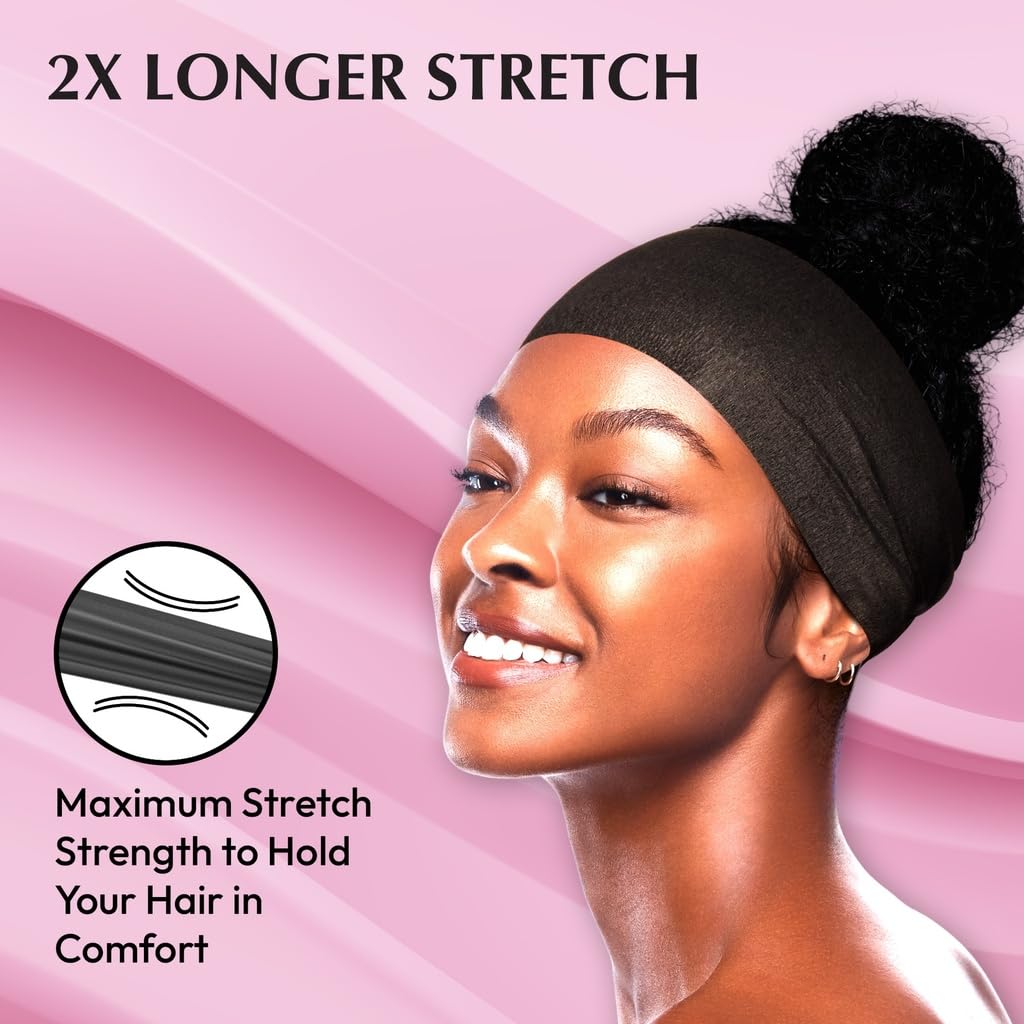 Red by Kiss strip applied on wet hair demonstrating secure hold while setting style