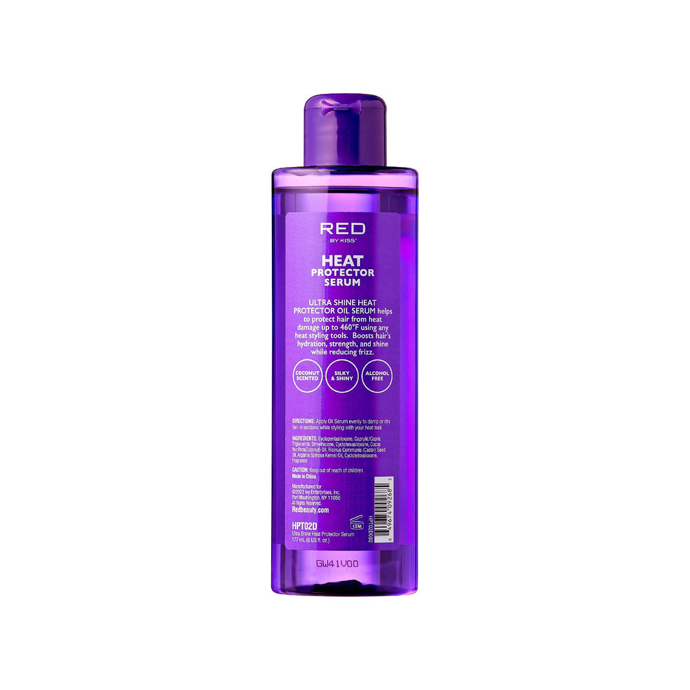 Red by Kiss serum drop on hand highlighting lightweight texture for smooth application