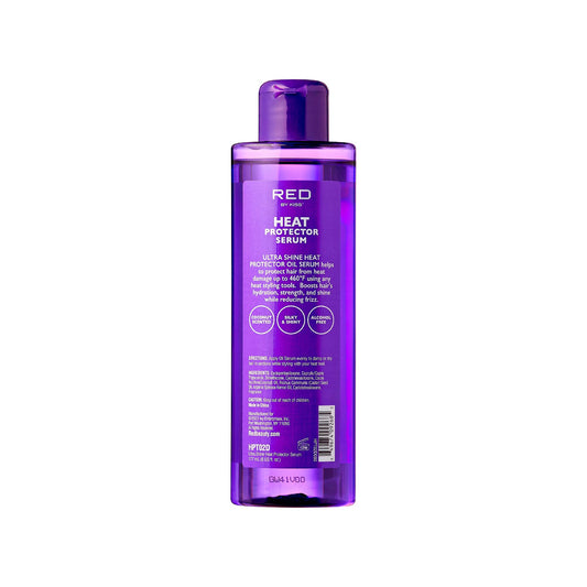 Red by Kiss serum drop on hand highlighting lightweight texture for smooth application