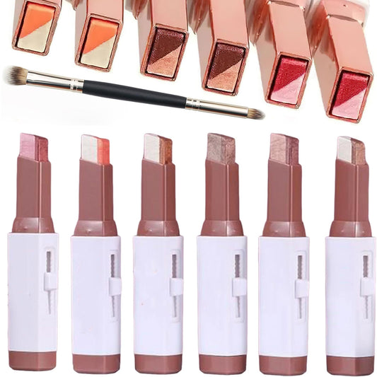 RED-SHYN front packaging showing three dual-ended sticks and brush, compact convenience