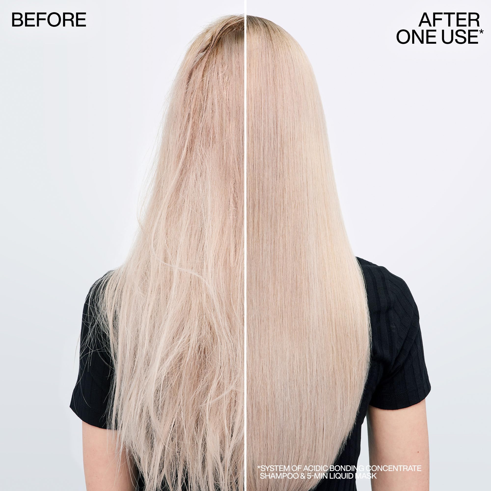 Redken mask applied in palm offering quick spreadability and ease benefit