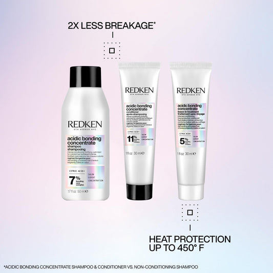 Redken product texture close-up highlighting smooth formula for stronger hair