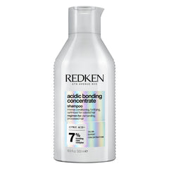Redken bottle front packaging showing product and professional benefits