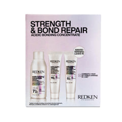 Redken mini kit front packaging showing full travel set and easy portability