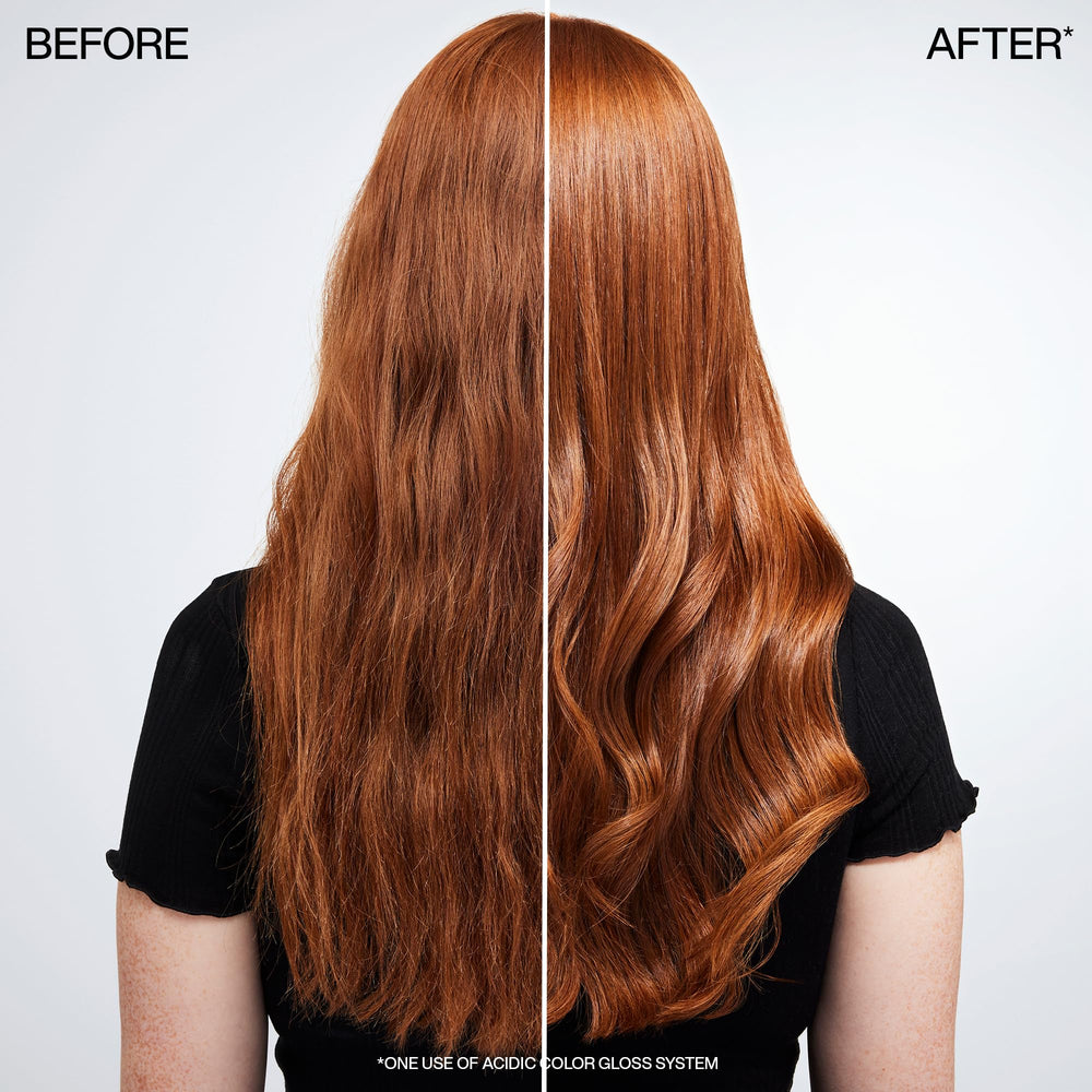 Redken close-up pump detail for easy dispensing and controlled use