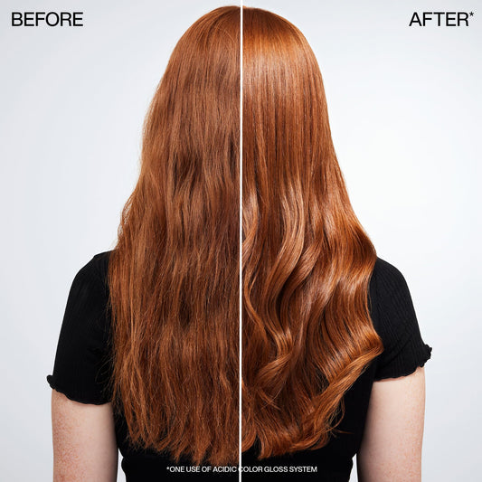 Redken close-up pump detail for easy dispensing and controlled use