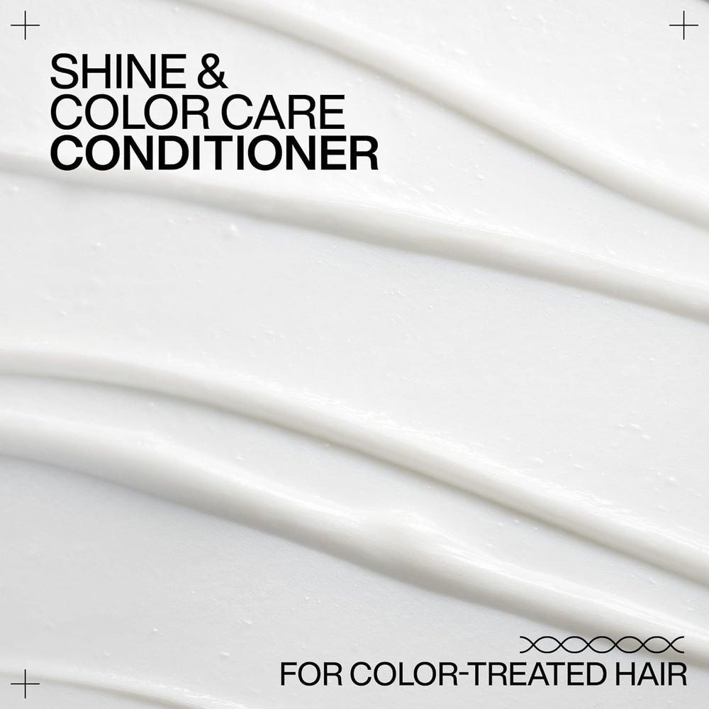 Redken conditioner paired with glass gloss treatment for system results