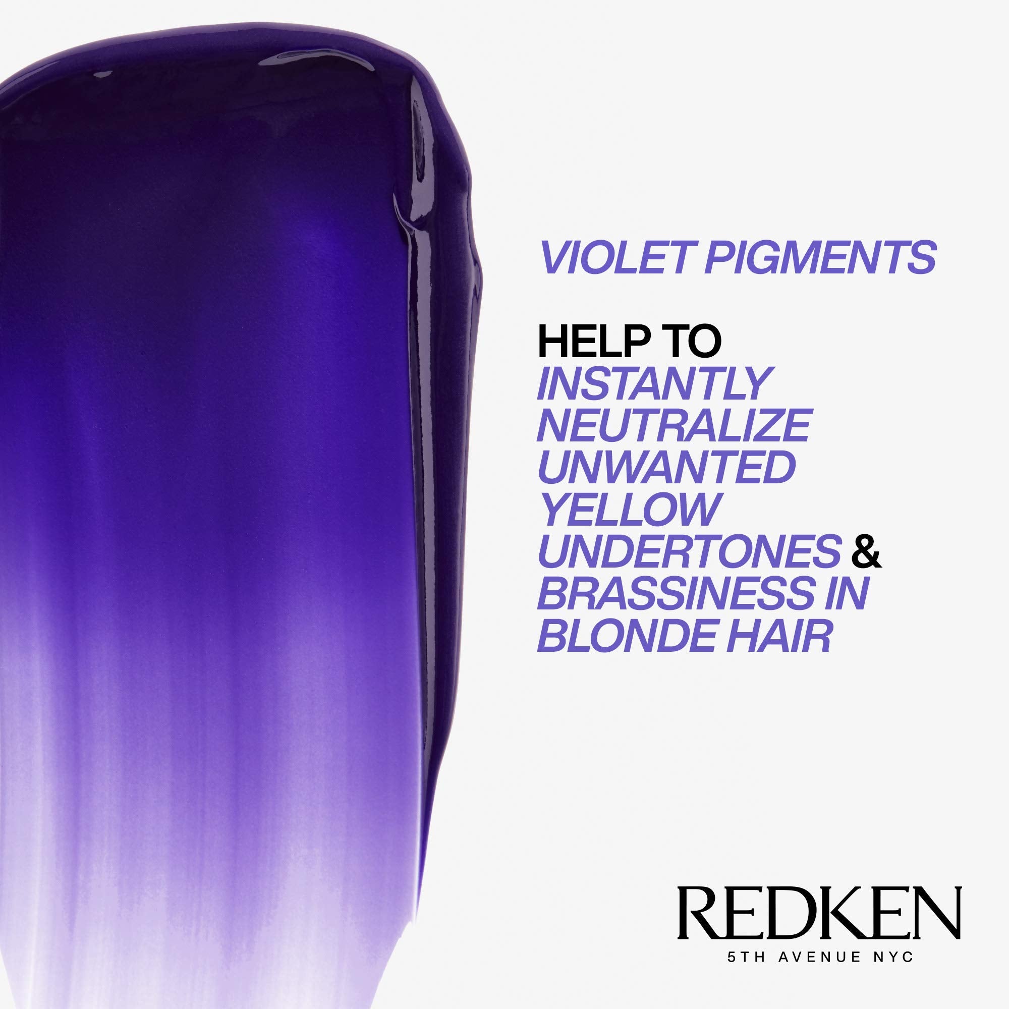 Redken Blondage in bathroom setting suggesting easy at-home salon results