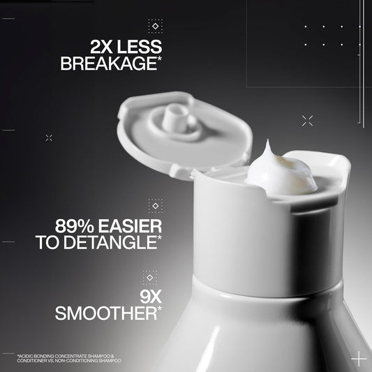 Redken close-up of creamy conditioner texture revealing rich conditioning