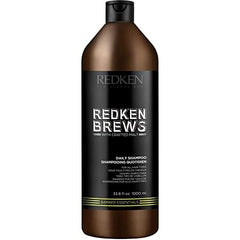 Redken Brews front label showing product identity and size benefit