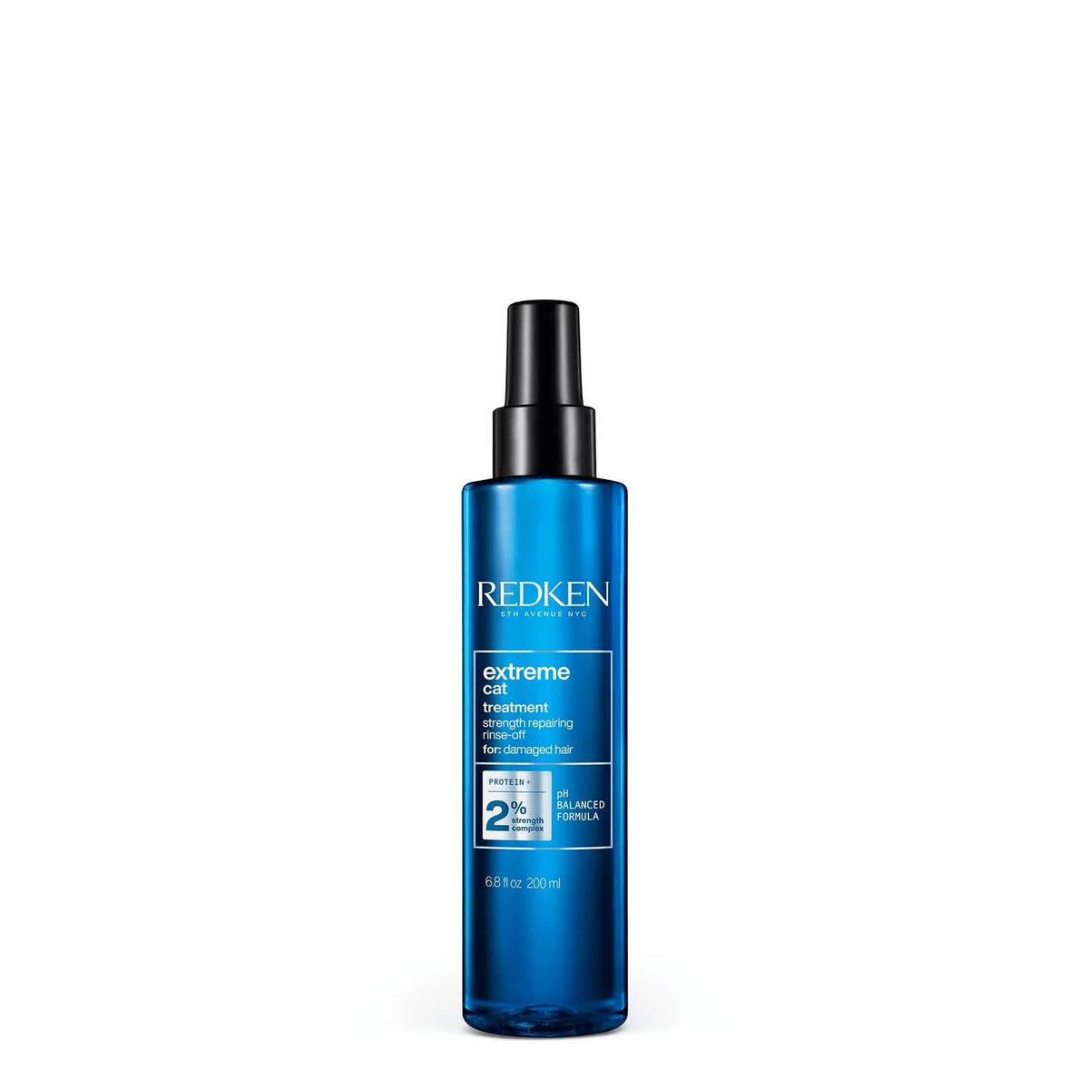 Redken Extreme CAT front packaging showing bottle and label, conveys professional strength